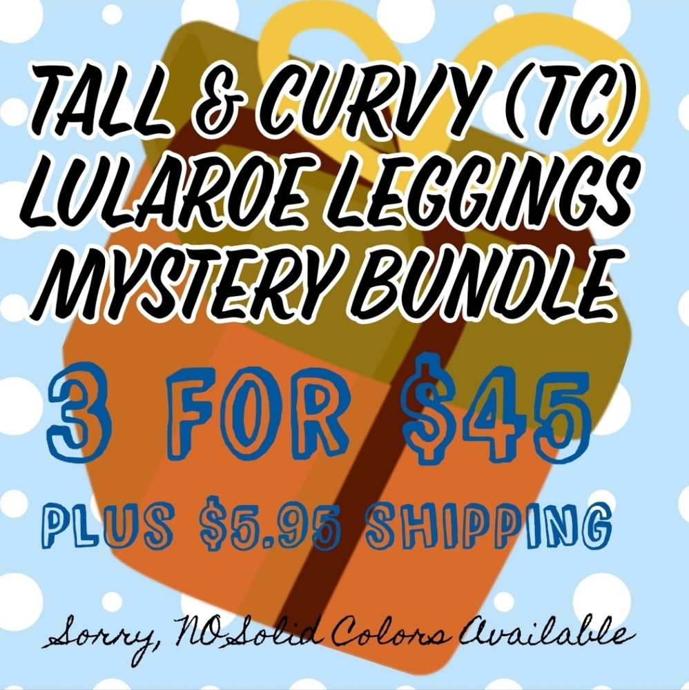 *NEW LISTING* TC Lularoe Mystery Bundles - PLZ READ DESCRIPTION